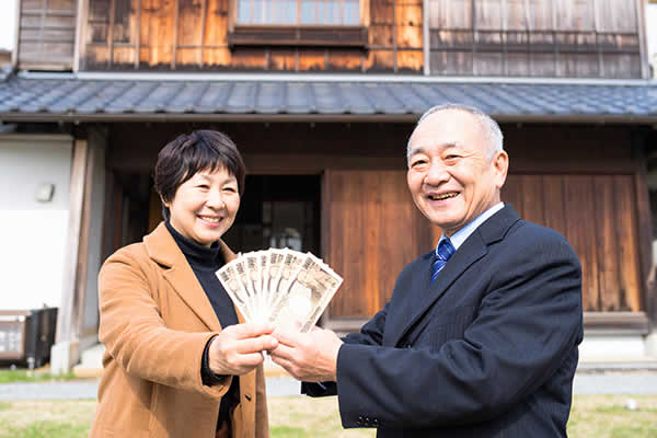 宿泊で得た収益から手数料をあなたにお支払い